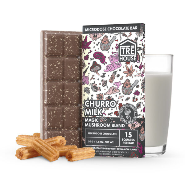 MICRODOSE CHURRO MILK CHOCOLATE BAR